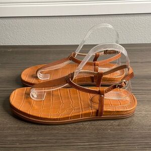 Sam Edelman Saddle Leather Naomi Sandals Size 8